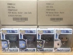 Funko Pop! Avatar 2 Jake Sully Miles Battle Neytiri Set Of 4 + Protectors. Fixed Price $149.99.