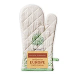 Maison D' Hermine Oven Gloves 100% Cotton Mitt 7" X 13" With Loop Heat Resi. Fixed Price $35.26.