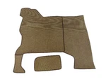 Trunk Floor Mat Cover For 1950-51 Chrysler Newport 4DR Sedan Windsor Brown Tweed. Fixed Price $371.22.