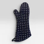 Now Designs Quilted Oven Mitt Blue White Floral Heat Resistant Kitchen Glove. Fixed Price $29.99.