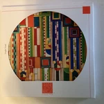 Nip Coasterstone Frank Lloyd Wright Saguaro Forms Trivet 7 Round Multicolored. Fixed Price $22.99.
