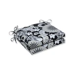 Pillow Perfect Floral Indoor/outdoor Square Corner Chair Seat Cushion Ties. Fixed Price $89.70.
