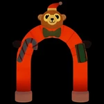 Inflatable Arch Gate Christmas Santa Snowman Decoration With Leds Vidaxl. Fixed Price $78.99.