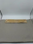 Set Of 4 Placemats Artisan Home 13"X19"100% Cotton Light Gray/ Taupe Look. Fixed Price $19.99.