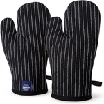 Long 12" Oven Microwave Hand Gloves Mitts (2 Pc Set) For Kitchen Cooking & Bakin. Fixed Price $24.99.