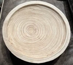 Santa Barbara Design Studio Hand Carved Natural Paulownia Wood Bowl - 10.5. Fixed Price $19.95.