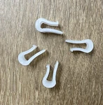 OF4 Genuine Le Creuset Pot Protector Plastic Clips Cast Iron Display Bumpers. Fixed Price $10.99.