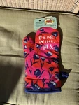 Blue Q Oven Mitt - Dear Wine, Yes. Fixed Price $7.00.