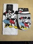 Disney Mickey & Minnie 2 Dish Towels Oven Mitts Set Fast Shipping. Fixed Price $11.99.