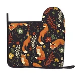 Fox Silicone Oven Mitts Pan Mats Set Of 2, Heat Resistant Size,. Fixed Price $24.18.