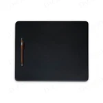 Dacasso Classic Black Leather 14" 11.5" Luxury Conference Table Pad - Leath.... Fixed Price $76.56.