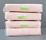 Lot Of 4 Town & Country Spring Blossoms Damask Armless Chair Covers Pink Floral. Fixed Price $74.99.