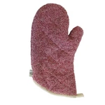 Pampered Chef Oven Mitt 100% Cotton Terry Cloth Cranberry Retired #1329. Fixed Price $43.00.