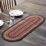 Table Runner Heritage Farms Jute Primitive 13X36 Oval Kitchen Decor Vhc Brands. Fixed Price $27.95.