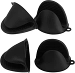 4PCS Silicone Oven Mitts Heat Resistant, Potholders For Kitchen, Mini. Fixed Price $14.11.