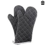 Quilted Terry Cloth Oven Gloves - Fire Resistant 425 F, Set Of. Fixed Price $22.79.
