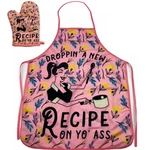 Droppin New Recipe On Yo As Funny Cooking Kitchen Accessories. Fixed Price $16.70.