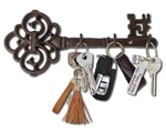Brown Storage Hook Key Holder Rustic Decorative Rack For Home 10.8X4.7. Fixed Price $21.19.