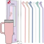 13 Inch Long Silicone Straw Cover,with Stanley Owala 40 Oz 30 C.... Fixed Price $19.03.