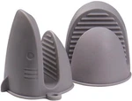 Oven Mitts Mini Gloves Silicone Heat Resistant Cooking Pinch Gray. Fixed Price $11.94.