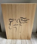 Hair Dryer Holder - Wood Wall Box Store And Hide Your Bathroom Blow. Fixed Price $21.99.