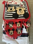 Disney Mickey Mouse 3 -piece Kitchen Set Dish Towel Pot Holder Oven Mitt Nwt. Fixed Price $16.00.