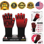 Pro-series Bbq Gloves Extreme Heat Resistant 1472 EN407 Certified Firep.... Fixed Price $20.99.