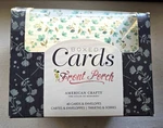 Blank Card Collection, 40CT With Envelopes & Box, Front Porch / American Crafts. Fixed Price $28.99.