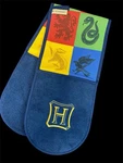 Creuset Harry Potter House Crests Double Oven Glove 100% Cotton Canvas. Fixed Price $27.96.
