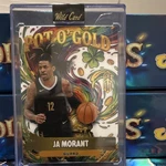 Wild Card Pot O' Gold Ja Morant Insert Basketball Trading True 1/1. Fixed Price $125.98.
