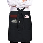 Texvida Unisex Bistro Server Apron Regular (pack Of 1), Black. Fixed Price $14.99.