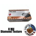 Firm Touch Black Nitrile Disposable Gloves 8 Mil Raised Diamond Texture, 100/BOX. Fixed Price $21.95.