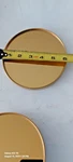 Fancy Coasters For Drinks Round Tabletop. Fixed Price $9.99.