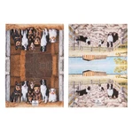 Ashdene Tea Towels Working Dogs Farm Cotton Dish Cloths Set 2. Fixed Price $28.60.