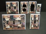 Happy Fat Chef 4 Poses Light Switch Cover Plate Outlet Kitchen Decor. Fixed Price $7.38.