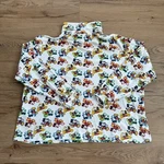 Vintage Disney Mickey & Co. Mouse All Over Print Turtleneck Size Adult Xl. Fixed Price $20.24.