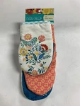 The Pioneer Woman Set Of 2 Mazie Design Mini Oven Mitts Silicone Grip. Fixed Price $14.00.