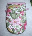 Laura Ashley Aveline Floral Kitchen Mini Oven Mitt Set Of 2 - Silicone. Fixed Price $25.95.