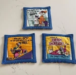 Vintage Hallmark Cards Maxine Oven Mitt Pot Holder Set Of 3 Kitchen Decor. Fixed Price $35.00.