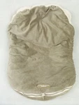 Jj Cole Collections Bundleme Beige Plush Sherpa Fleece Baby Seat Liner Cover. Fixed Price $22.47.