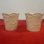 Lenox Angel Votive Candle Holder American By Design Merry LIGHTS-2 In Set. Fixed Price $14.99.