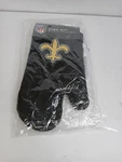 Orleans Saints Nfl Black Oven Mitt & Holder Set With Team Logo. Fixed Price $19.99.