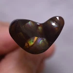 Mexican Polished Fire Agate Freeform Cabochon - 15.7CT #01. Fixed Price $149.99.