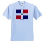 3DROSE, Flag Of The Dominican Republic, T-shirt. Fixed Price $18.95.