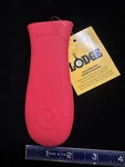 New Lodge Silicone Hot Handle Holder 6 Red Pot Pan Cast Iron Cover. Fixed Price $12.95.