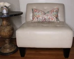 Multicolor Designer Print Cover/ Spring Accent Couch Pillow/rainbow Decor. Fixed Price $70.00.