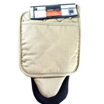 New Master Cuisine Neoprene Kitchen Oven Mitt & Pot Holder Set Tan/black. Fixed Price $16.99.