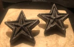 Lone Star Double Drawer Pulls Cast Iron Set Of 2 Iwgac 0184J-0014. Fixed Price $11.97.