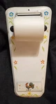 Vintage 1950S Kitchen Roll Paper Holder Rooster Flower Design Made Japan. Fixed Price $14.95.