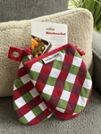 Kitchenaid 2 Pack Mini Oven Mitt Silicone Grip 100% Cotton Machine Washable. Fixed Price $13.99.